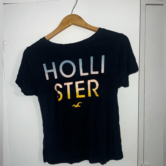 Hollister T-Shirt Navy Blue - Picture 2 of 2